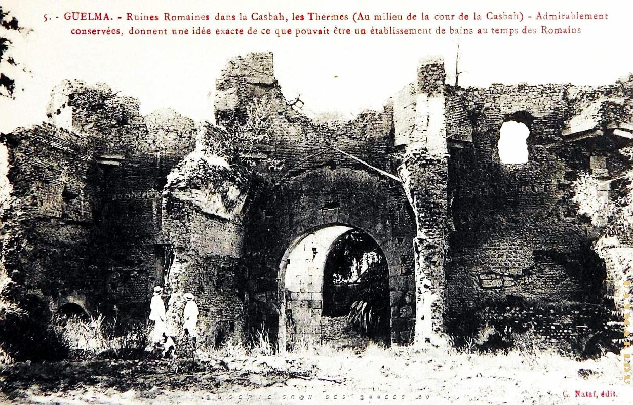 Guelma - Ruines Romaines - Thermes.jpg